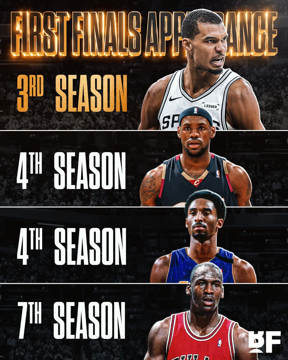NBA总决赛地板有那味儿了马刺时隔12年重返总决赛马刺4比3雷霆  文班亚马第三