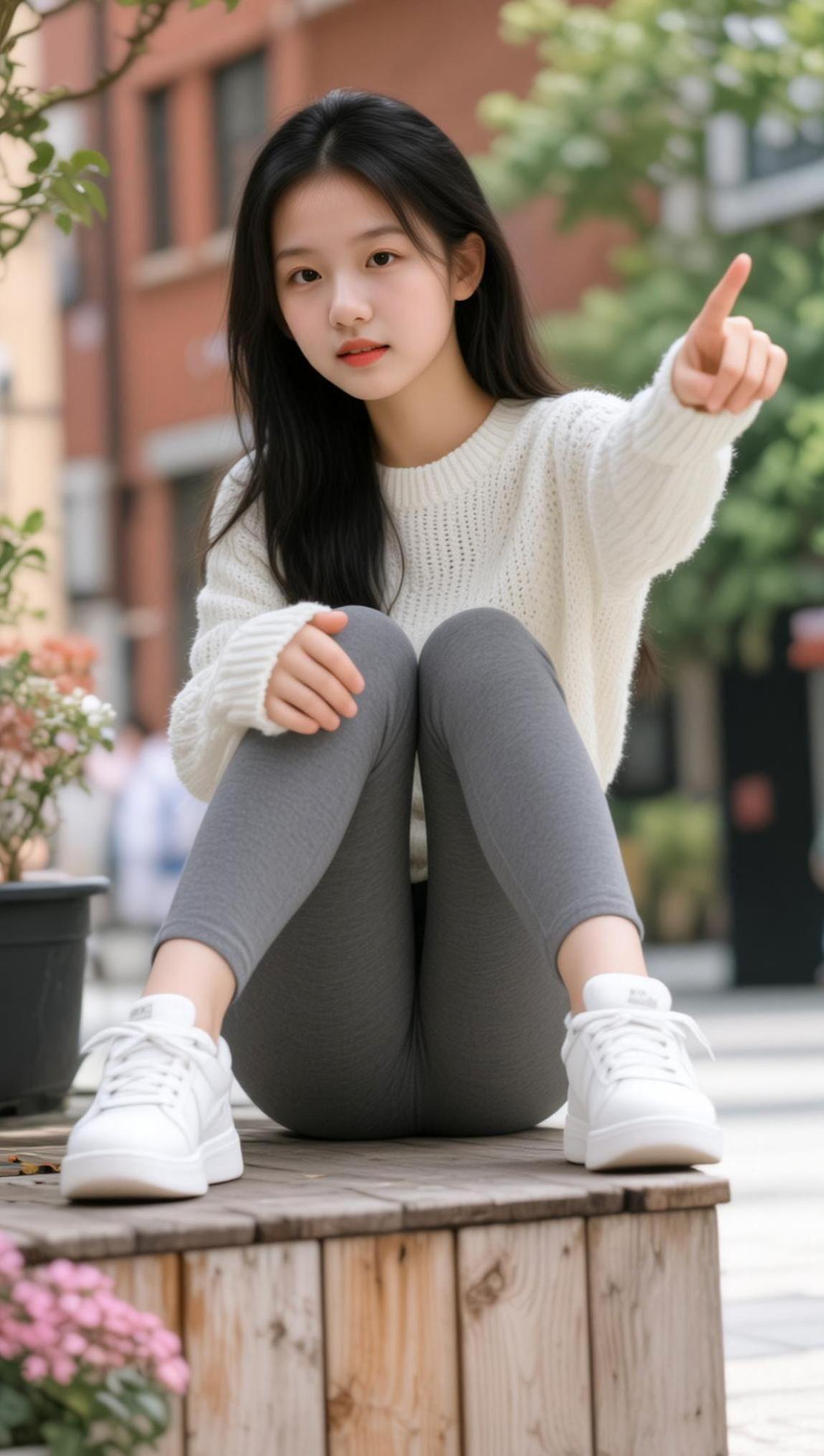 AI青春户外写真