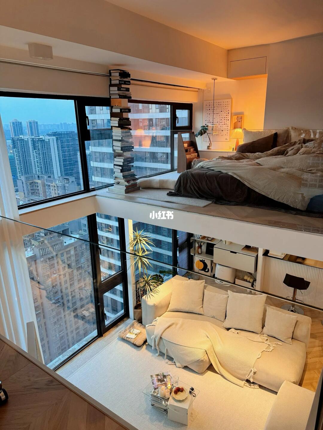 拥有理想中的40平loft，人生万岁✨