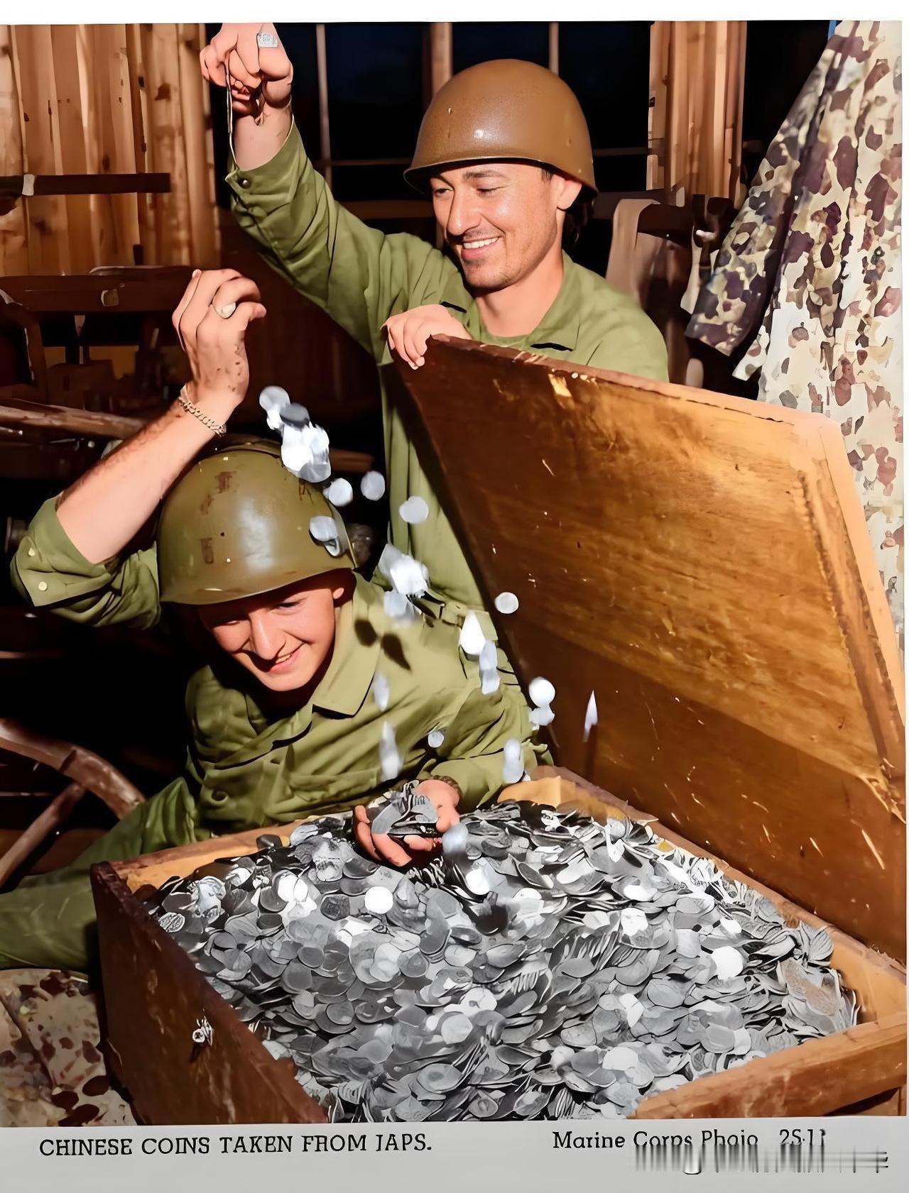 1945年这是袁大头还是日本银毫
1945年，抗日战争进入尾声，在太平洋战场上，