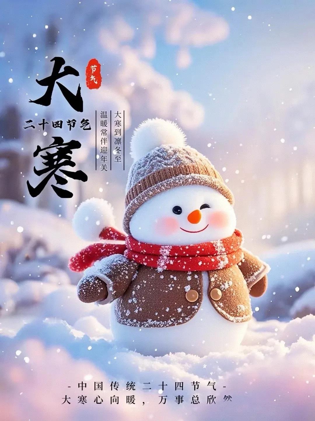 大寒养生核心：固阳藏精、温补脾肾、防风寒、缓运动，为立春升发打基础。一、起居：藏