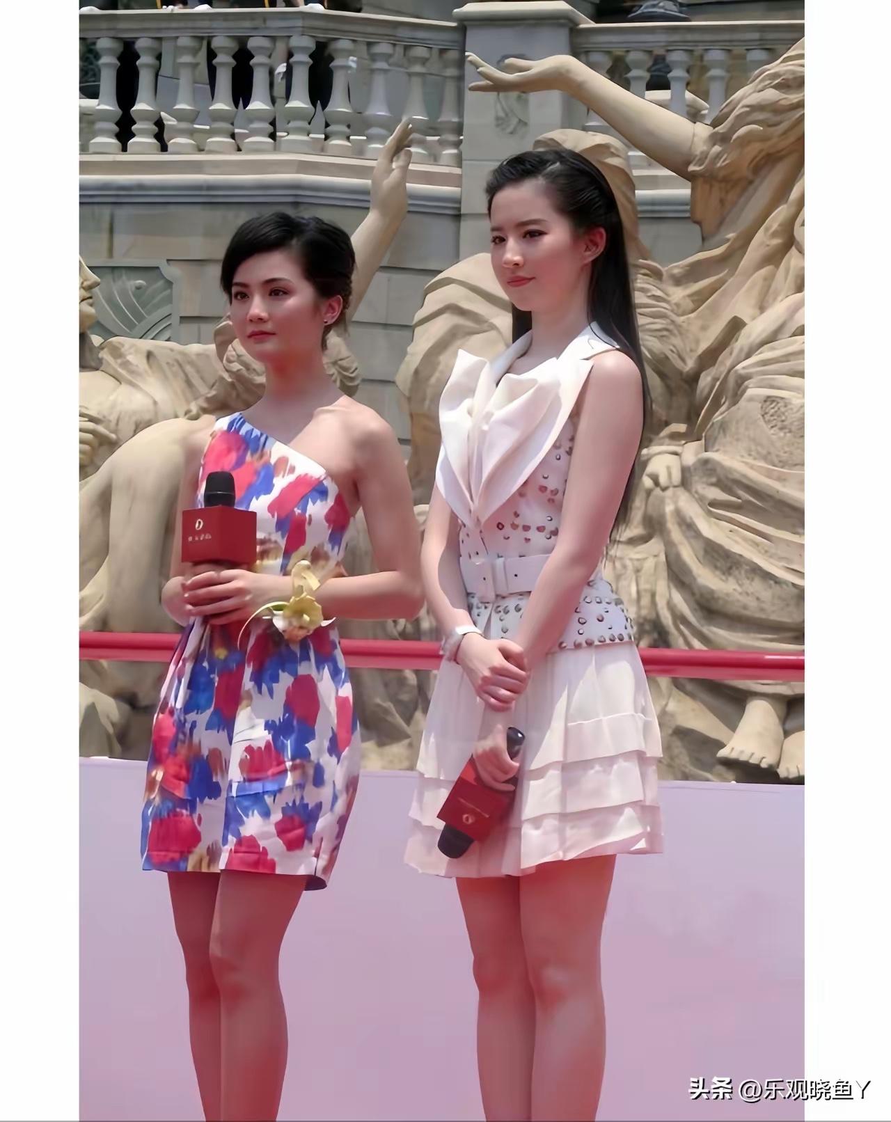 年轻时候的刘亦菲身材真好，气场也强