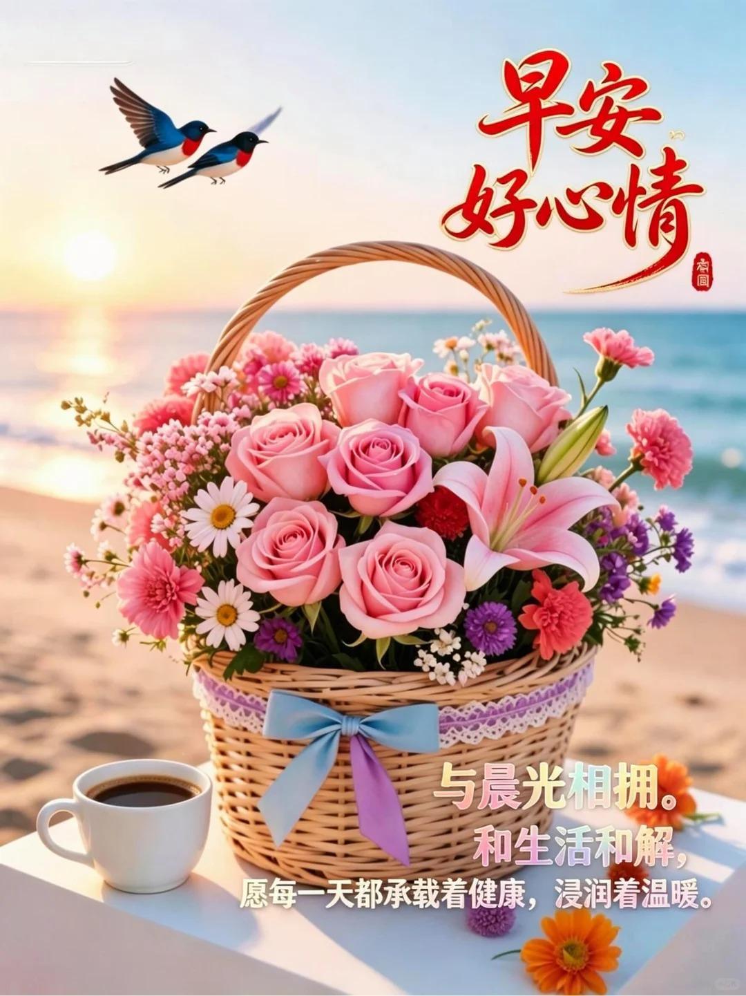 ²⁰²⁶/₀₅.₁₉ 周二｜一键复制发⭕，五月的温柔藏在晨光里，慢慢热爱生活🌿