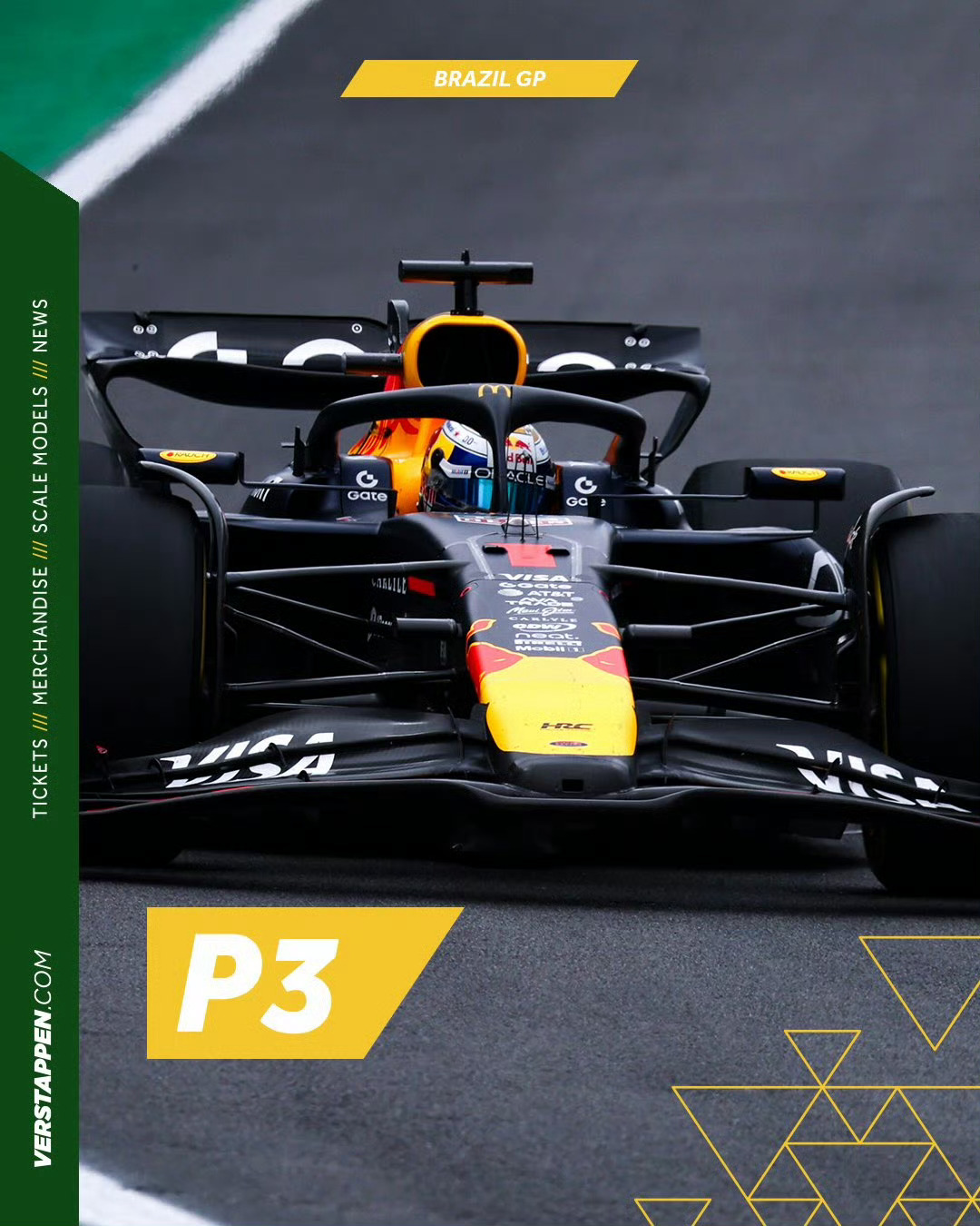 2025f1圣保罗大奖赛维斯塔潘是真的强！维修区发车，最后第3完赛，维斯塔潘超级