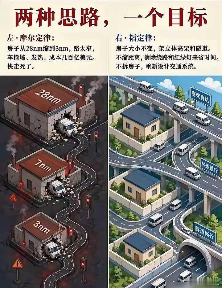 “华为韬定律”这一突破意义非常，打破61年芯片摩尔定律，另辟蹊径不走“西方技术陷