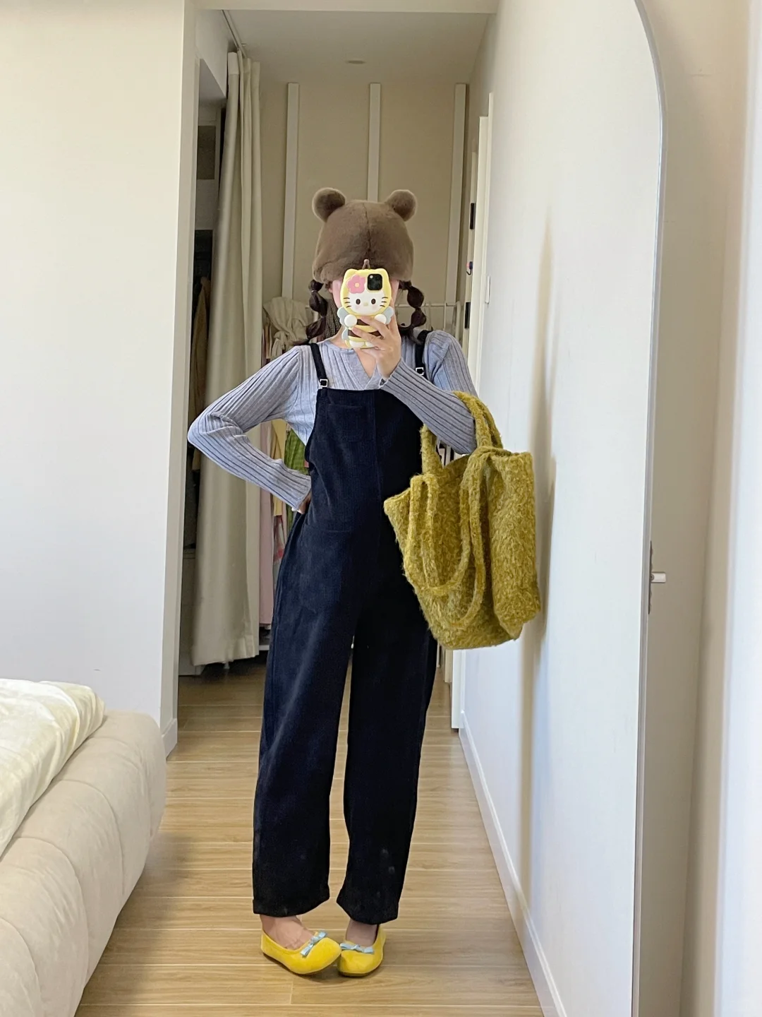 小个子孕妈妈浅浅期待下秋天吧！