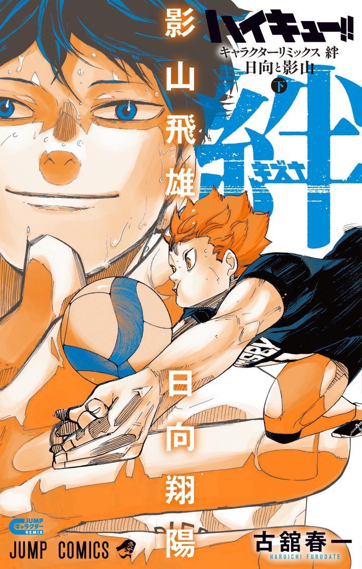 排球少年漫画精选集《排球少年 角色Remix 羁绊 日向与影山》上下卷封面插画公