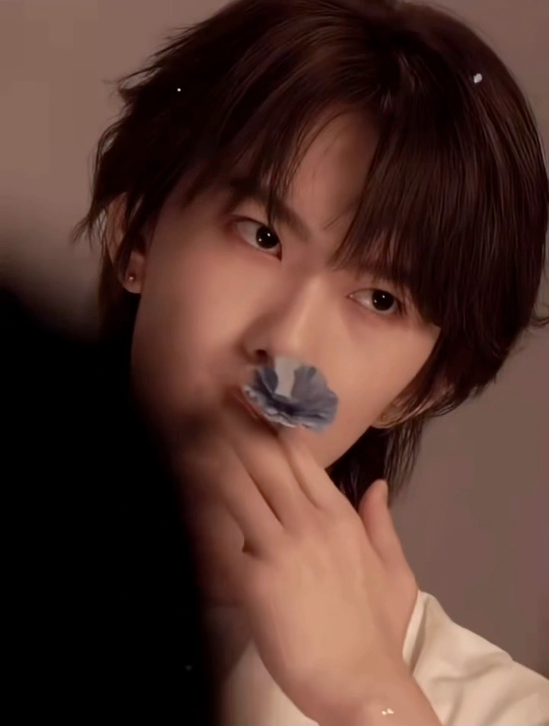 马柏全薇姿花絮 眼神都是戏 快快进组