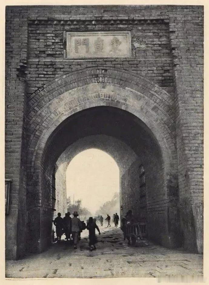 1921年，北京东直门 