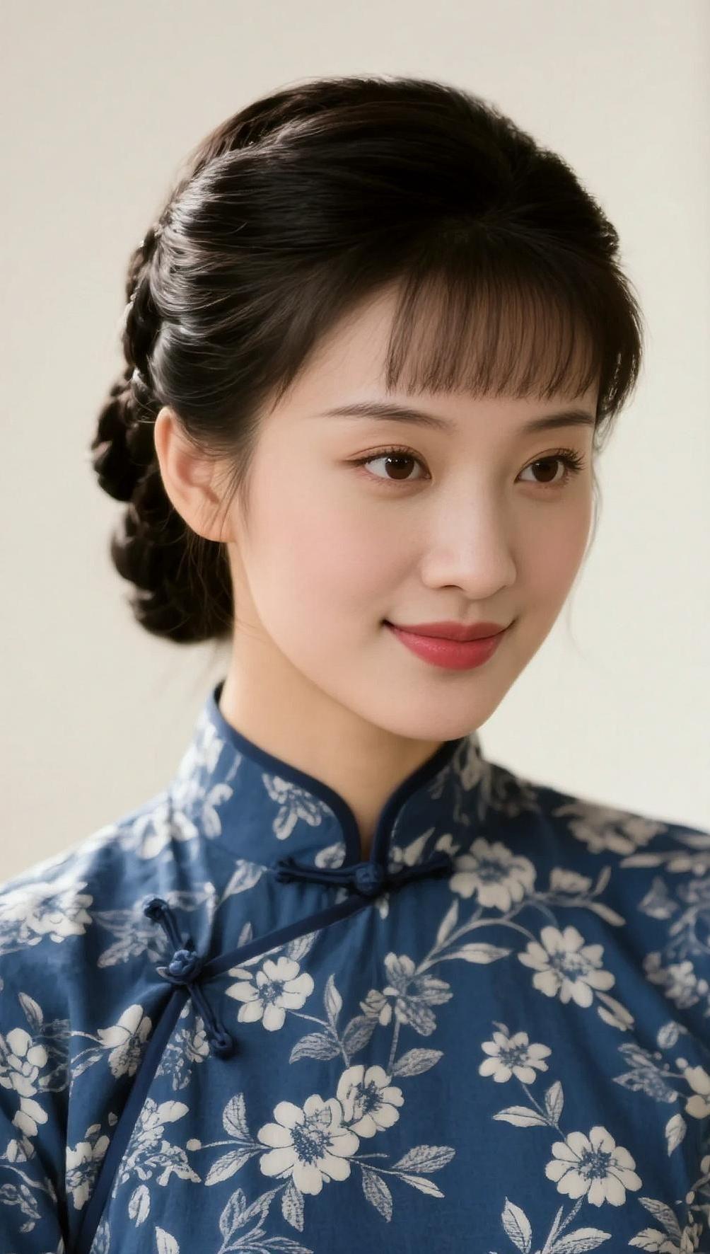 AI民国旗袍照 抖音ai创作