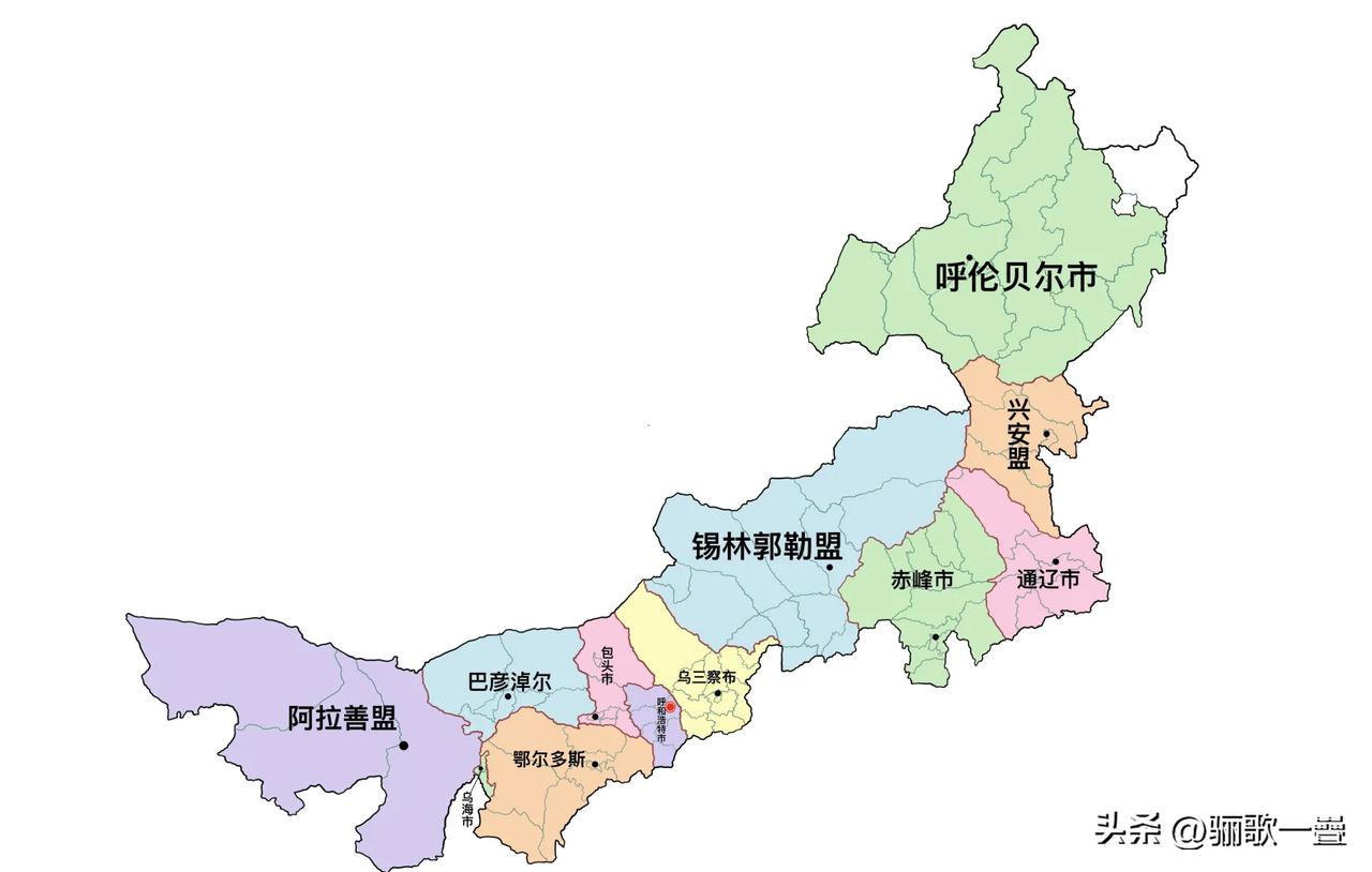 2026年内蒙古高考全区总分前100名（物理类+历史类合并）生源中学分布
 
内