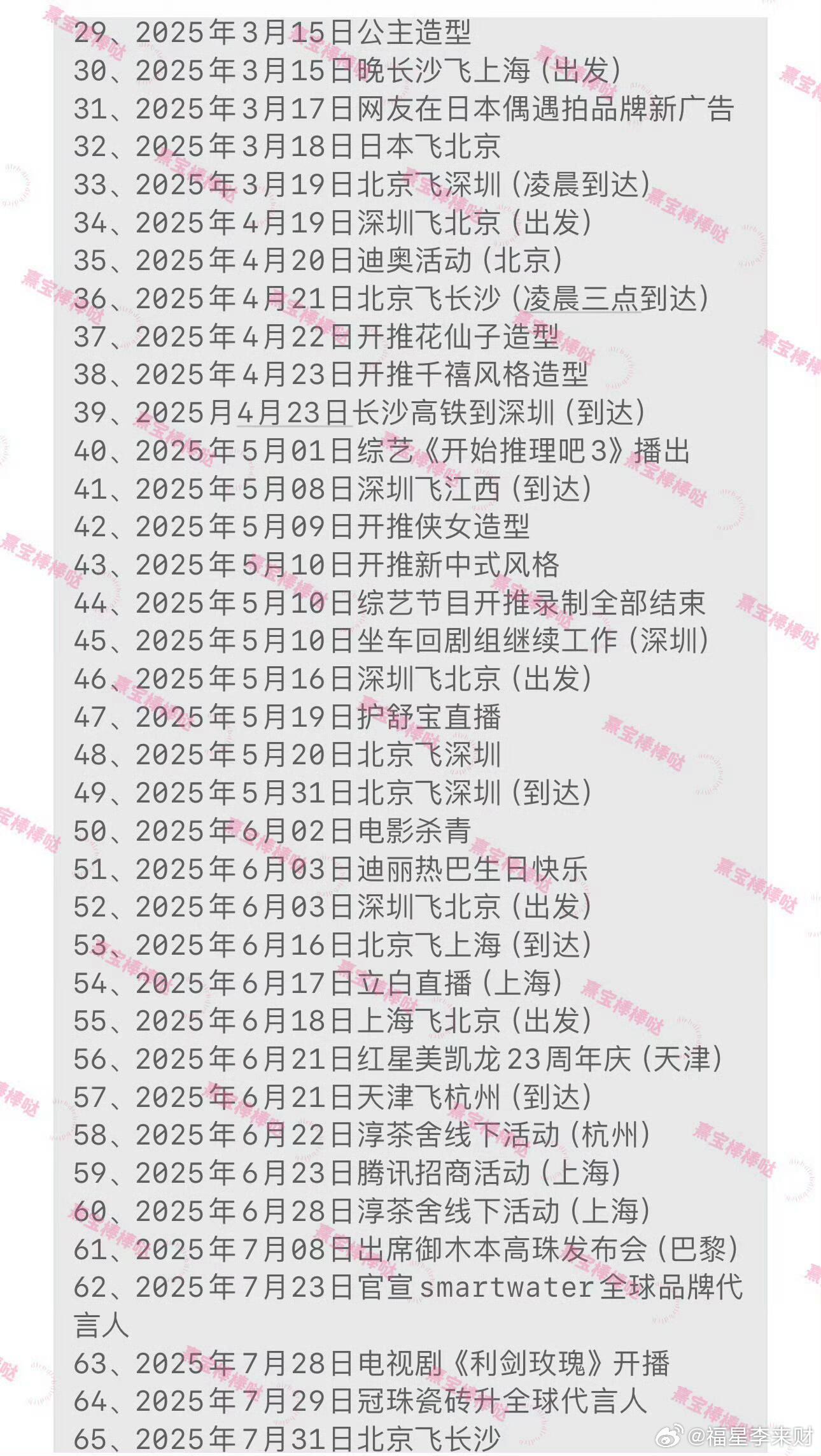 热巴2025年行程如此密集 