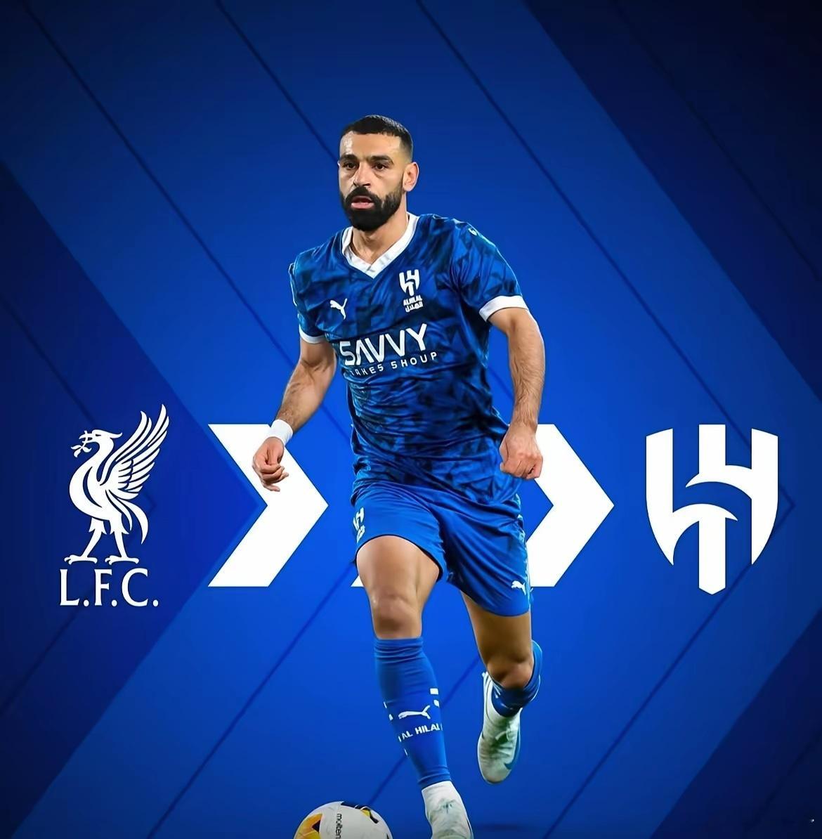 经纪人为萨拉赫选了4个下家，大家认为哪个最可行！巴萨皇马拜仁利雅得新月首先，萨拉