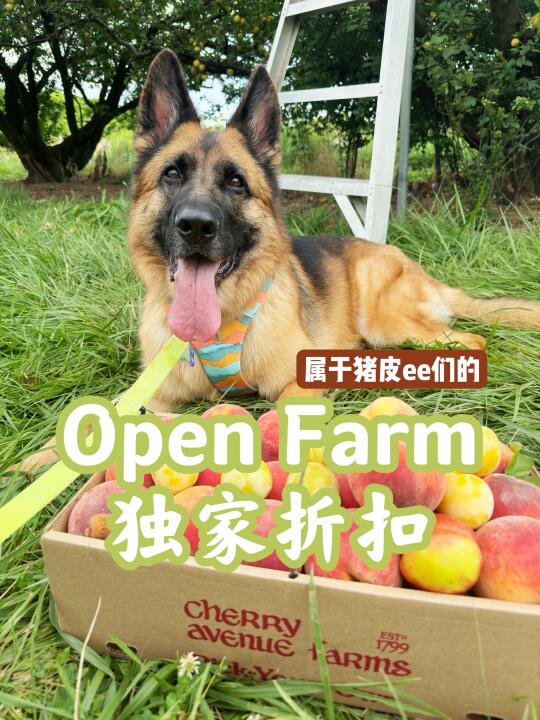 $75-$25❗️猪皮ee们的Open Farm独家折扣