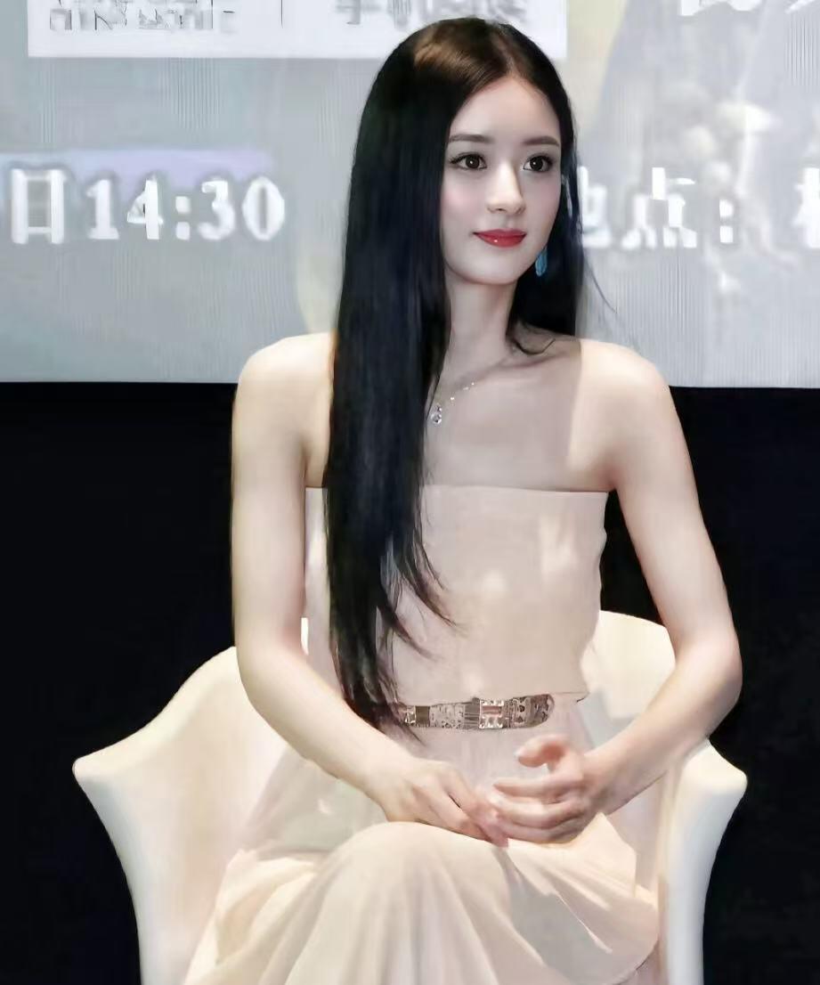 05后好多人没见过早期的赵丽颖黑长直小白花老好看了 