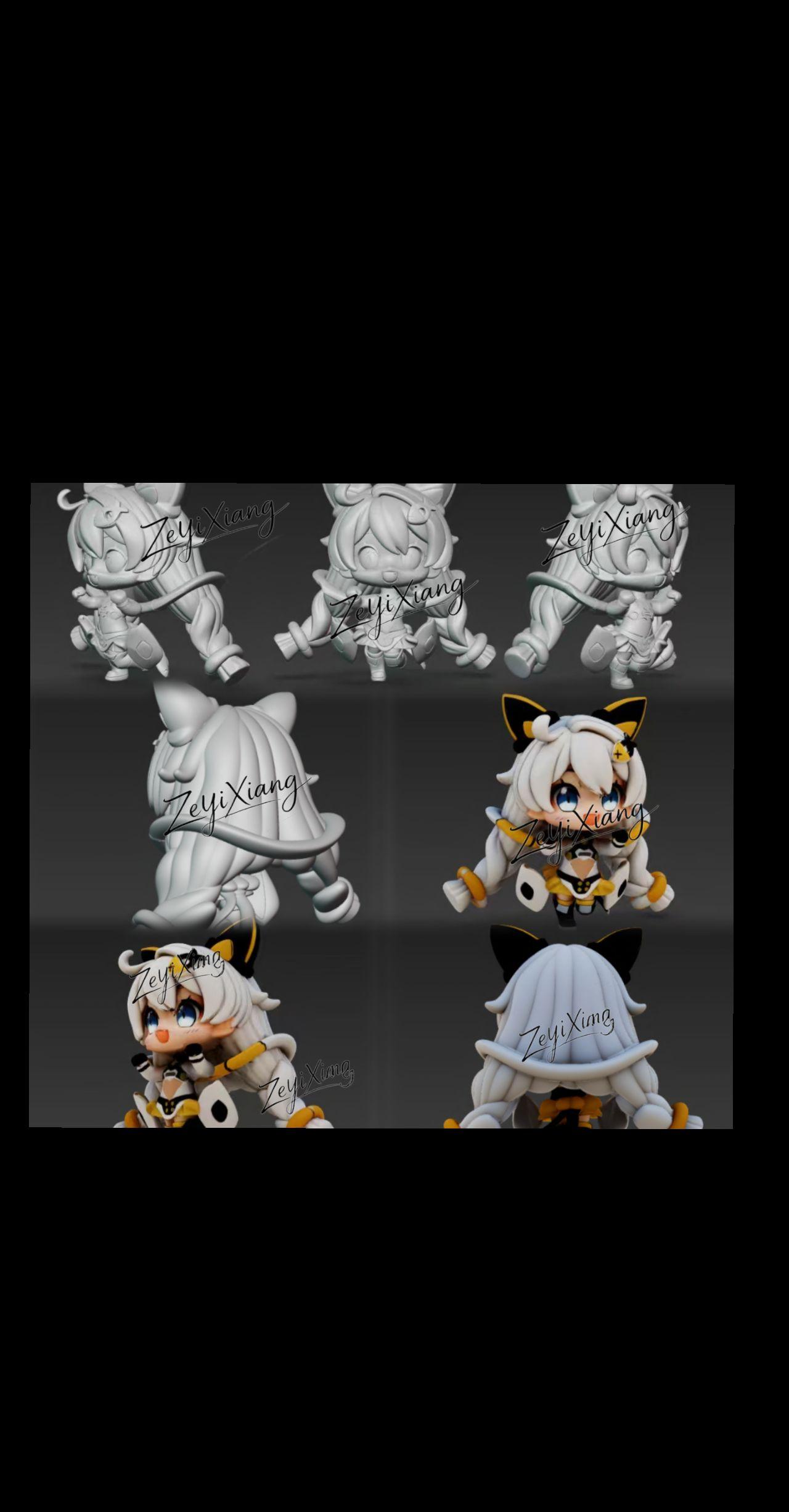 接Q版建模定制（26.2.26）【基础服务】
Q版定制设计约稿（麻烦附带设计理念