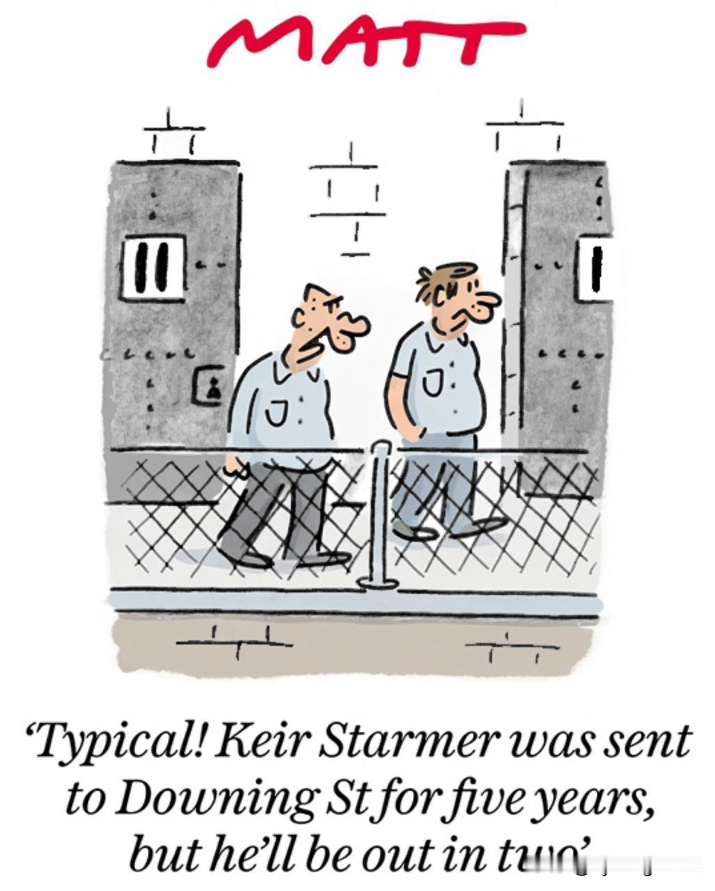 🇬🇧“这太经典了！基尔·斯塔默（Keir Starmer）本被送进唐宁街服五