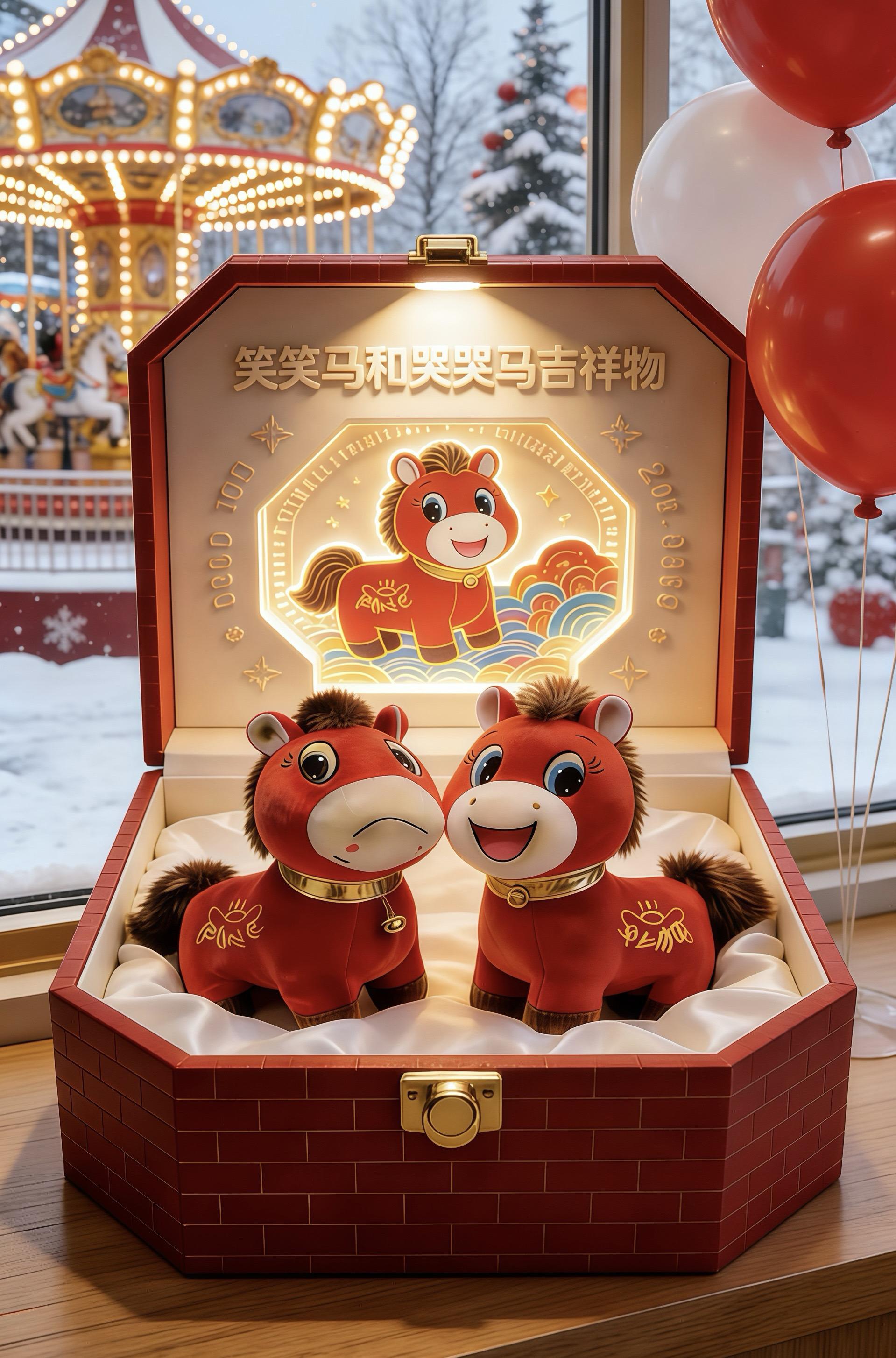 老板回应笑笑马变哭哭马走红 为何哭哭马被网友热捧 哭哭马公仔走红 马年...