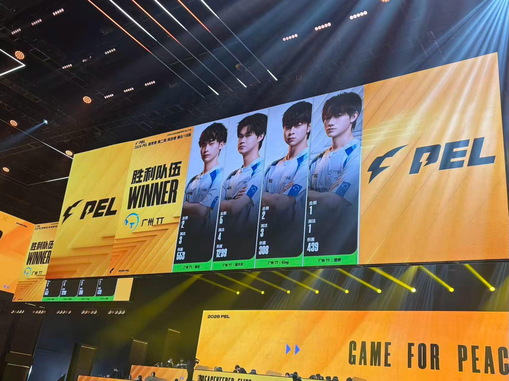 PEL周决新春燃战中【春季赛常规赛 W2 Day3】第二局获胜队伍：2026pe