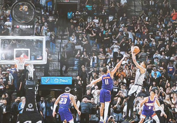 1.1秒绝杀！马刺101-100险胜太阳！
文班亚马一剑封喉，34+12统治攻防