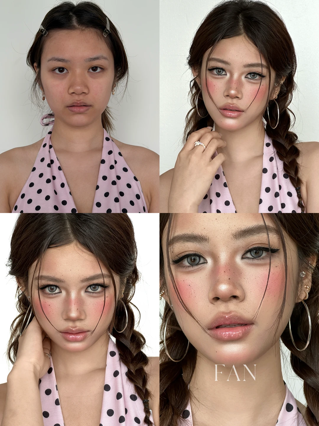 vocal🤯真的被手把手教化妆的私教课震惊了