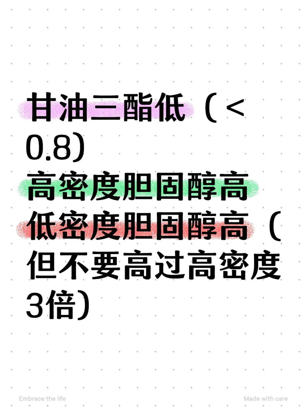 这样的数据想要得到低胆固醇简直易如反掌