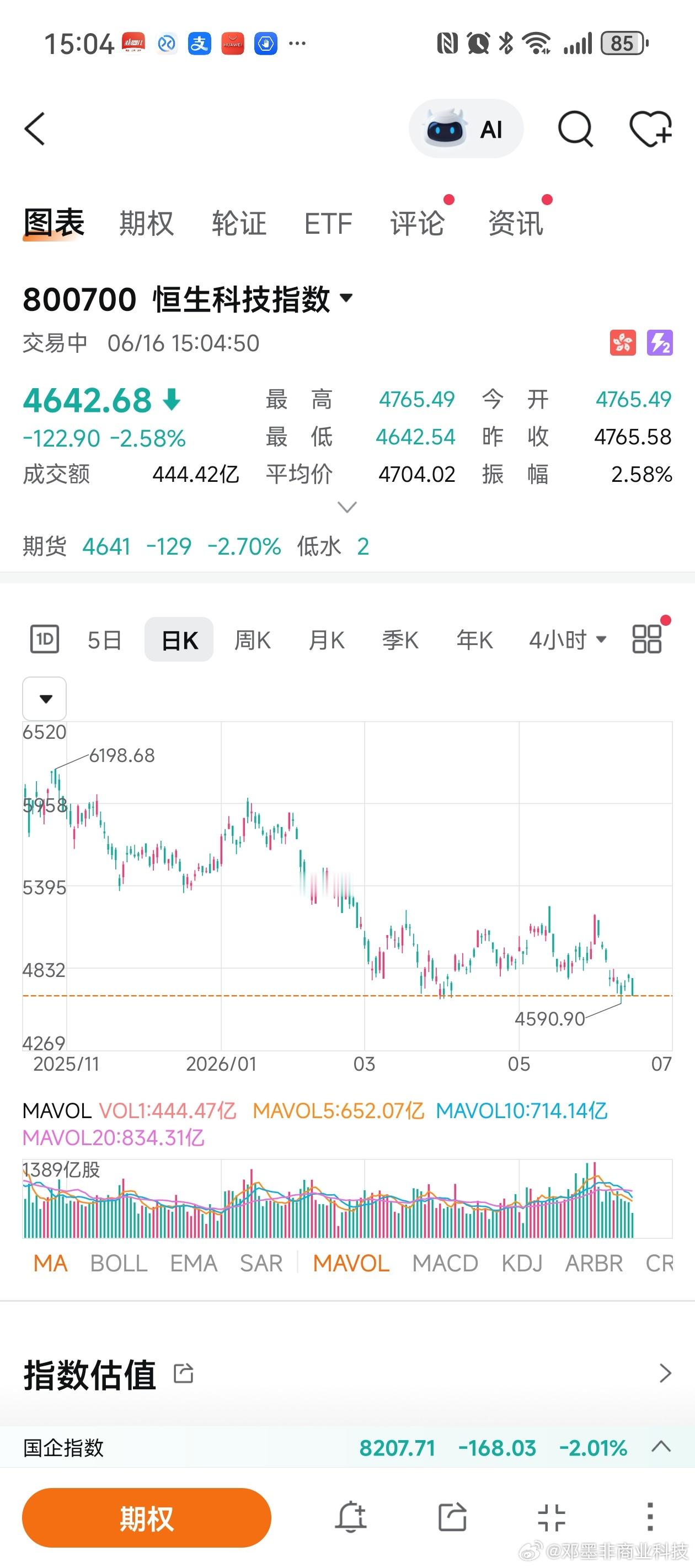 恒生科技指数还算科技吗？