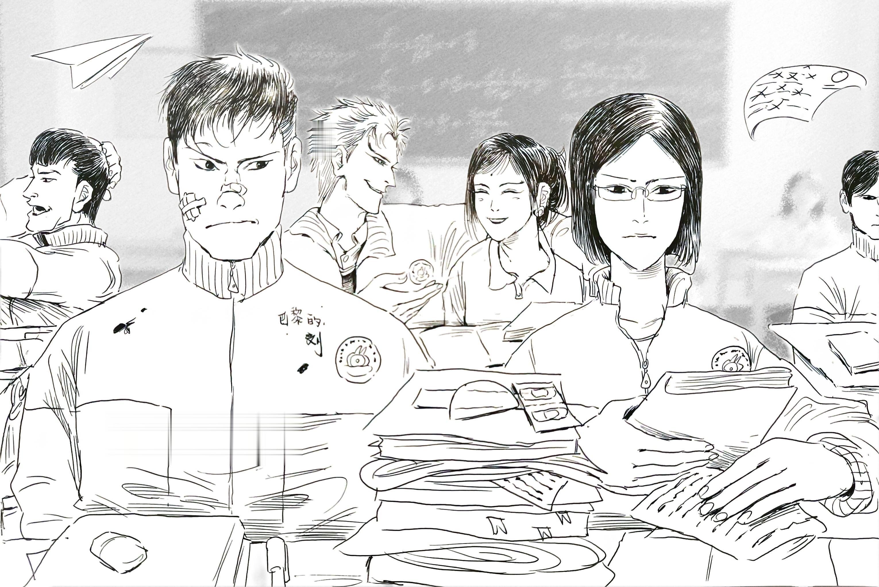 假如刘邦吕雉是同桌——