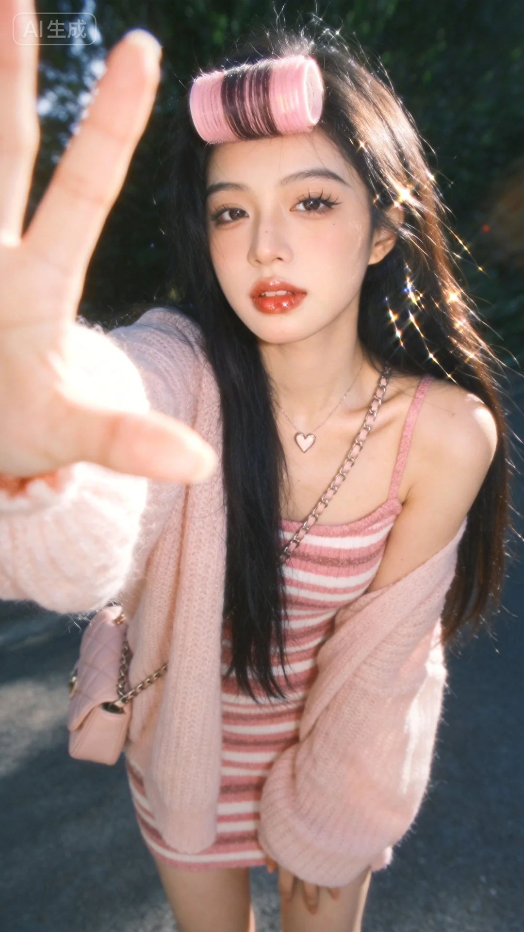 写实摄影风格，CCD拍摄质感，保留轻微噪点，高光不过曝且阴影细节丰富...