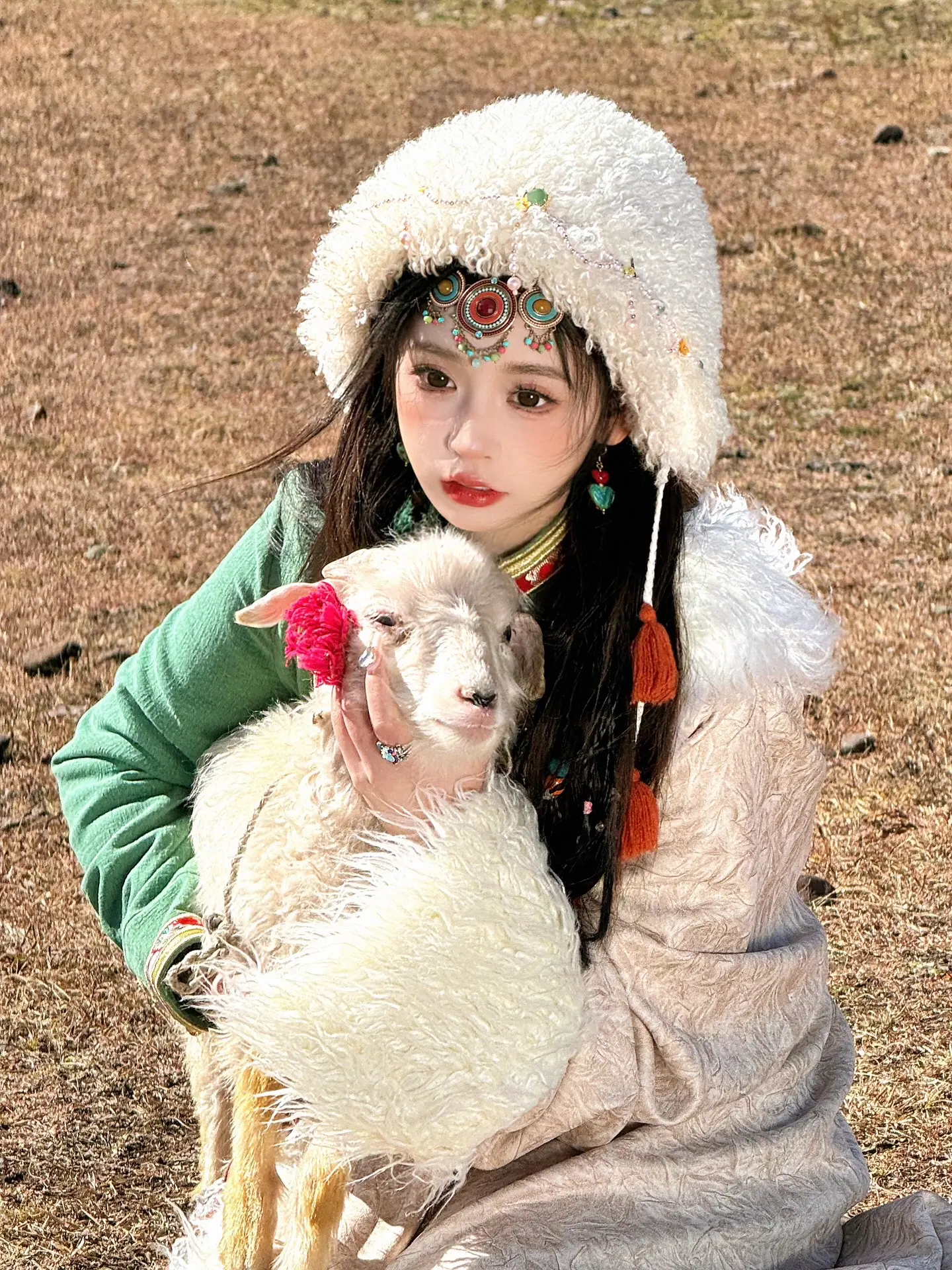 我出不去神山了 你带一支格桑花走吧。美哭了！总要去一次香格里拉吧 拍一...
