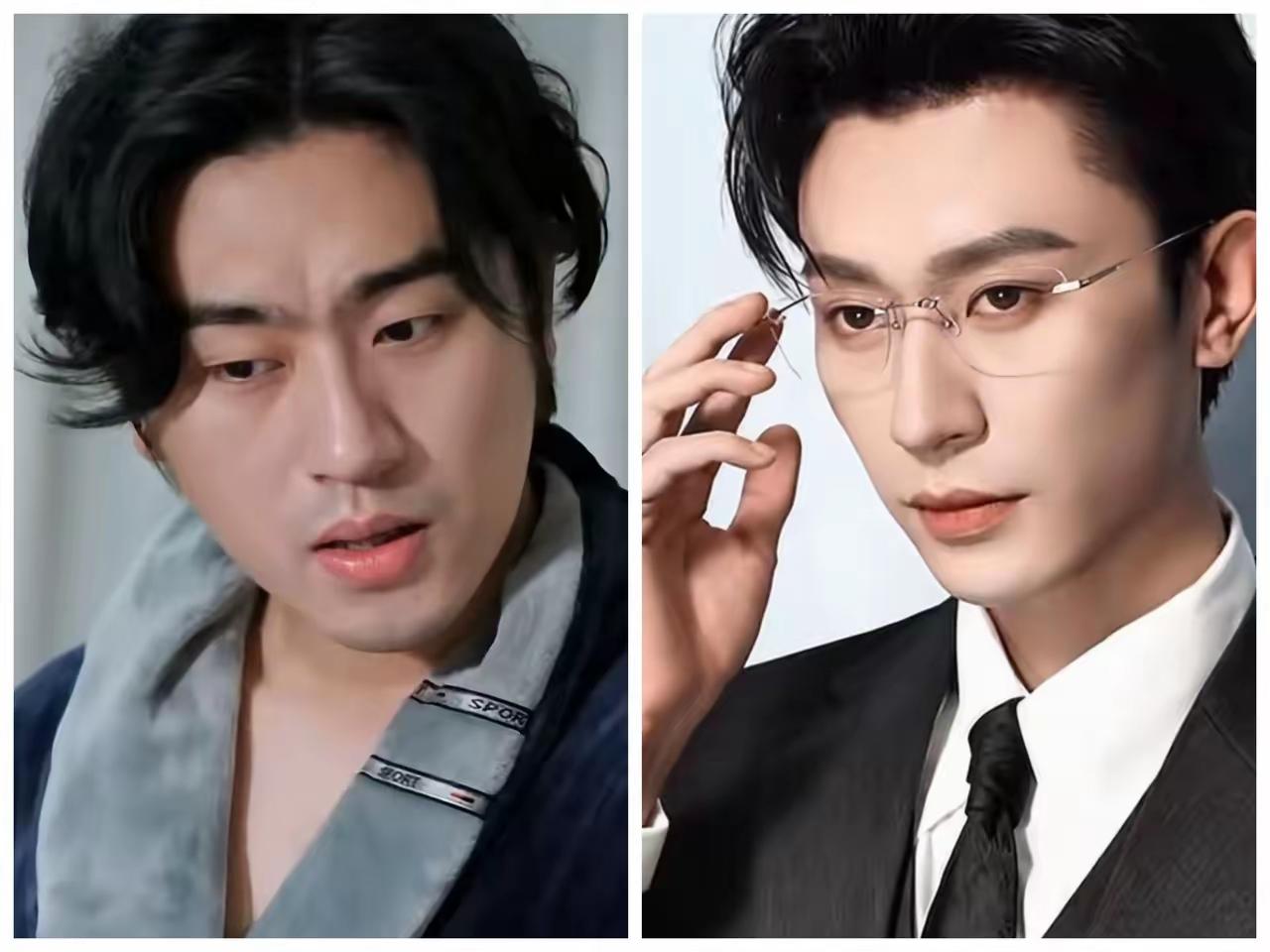 这是短剧演员沉思
对，你没看错，这是同一个人
只不过一个是刚出道的时候，一个是已