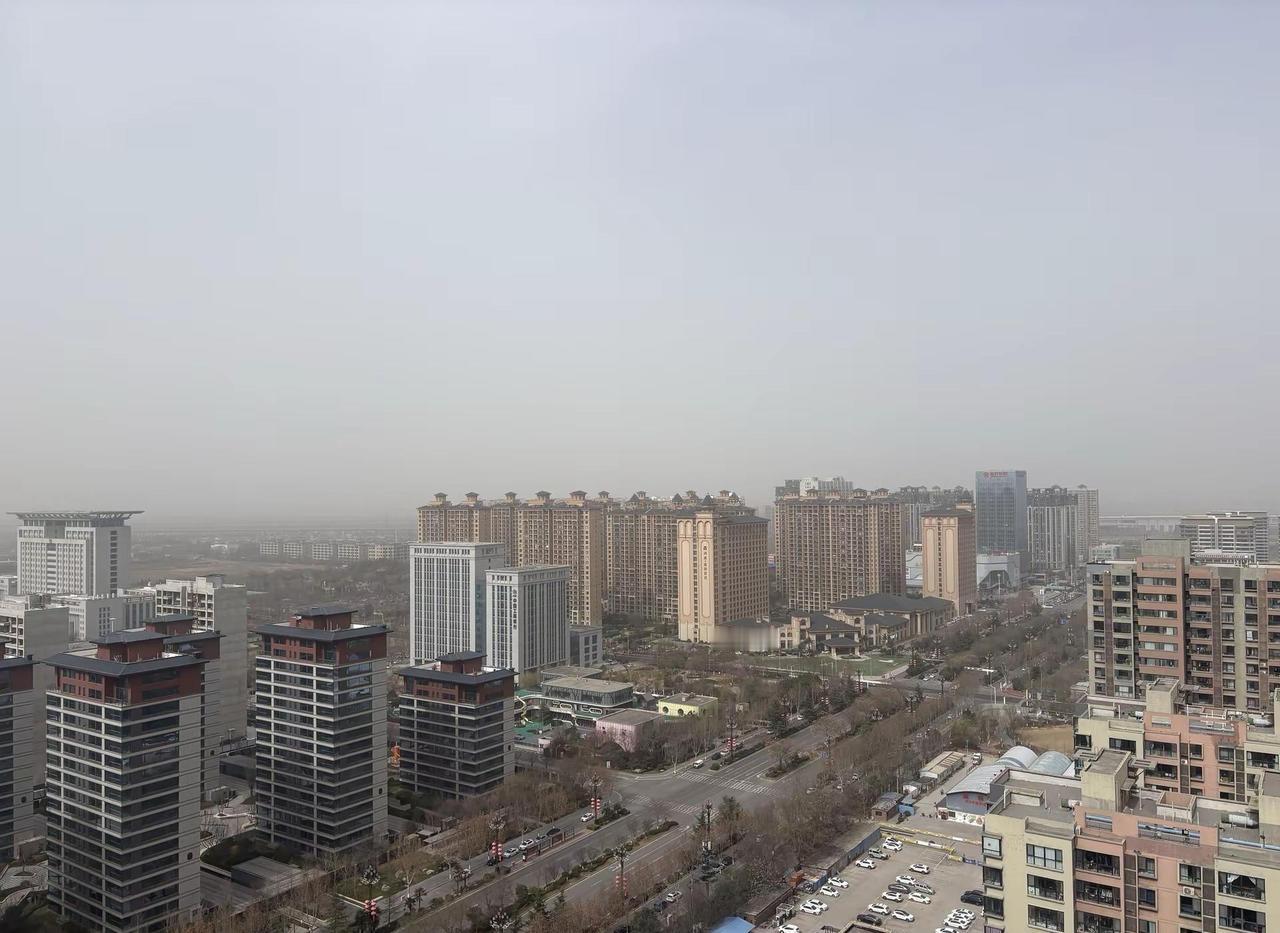 我未向你靠近，你却向我走来，大过年的内蒙古的沙尘暴来陕西拜年来了，沙尘暴来了