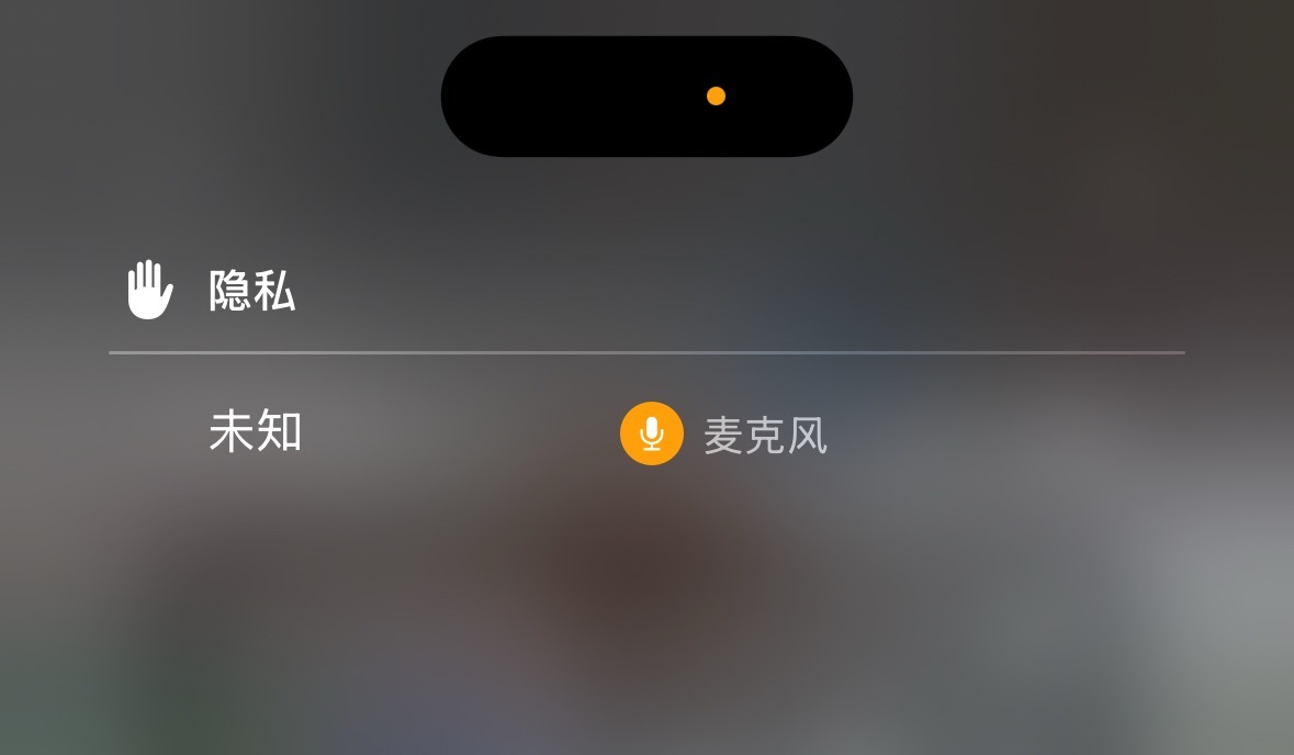 iPhone灵动岛的语音提示灯bug真的麻了，昨晚到现在了，还显示在那，只能重启