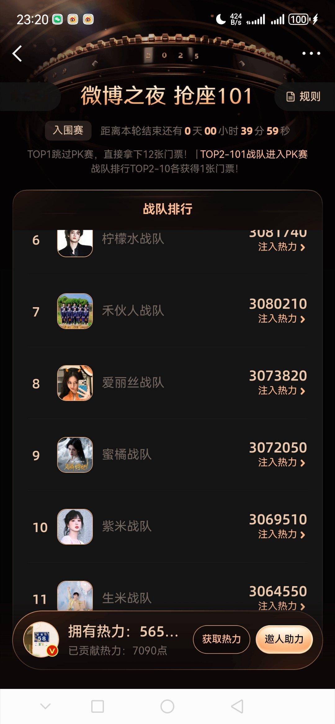 这票数很接近啊变幻莫测的排名。。。。 