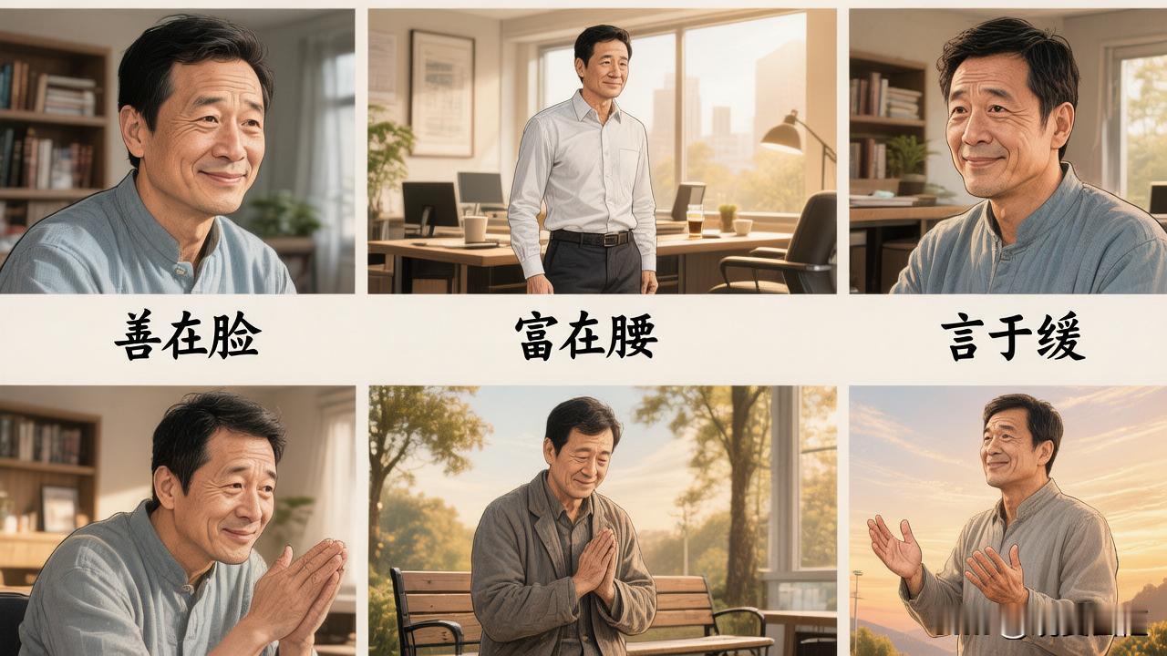 善在脸，富在腰：真有福气的人，身上都藏着这5个“味道”

观察了身边好些活得通透