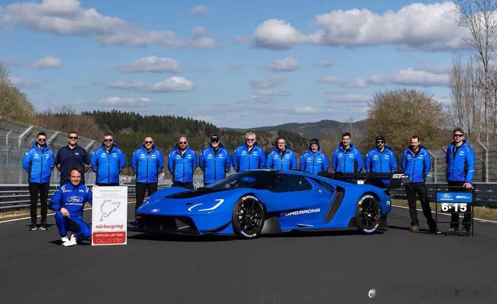 纽北最新炸榜来了，Ford GT Mk IV以 06:15.977的圈速拿下纽北