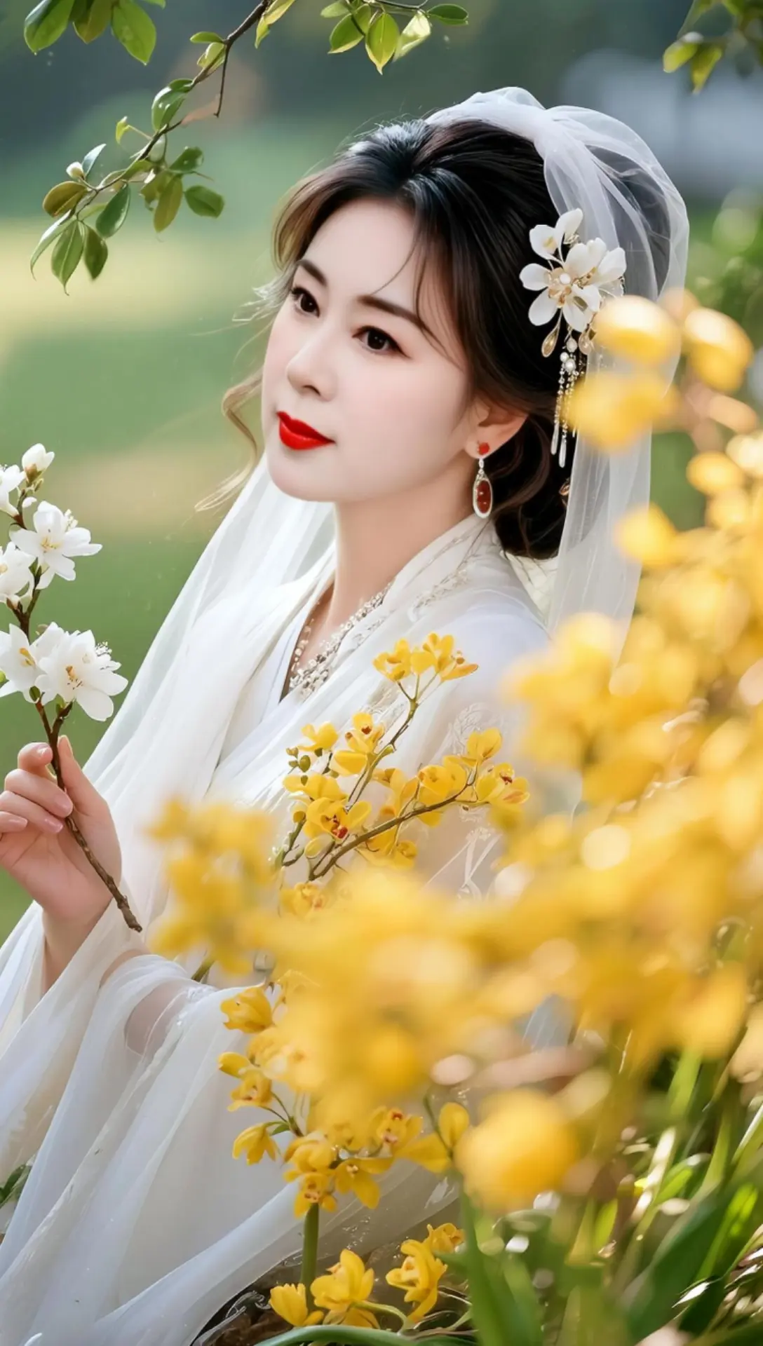 AI花畔汉服照 随变ai随便玩