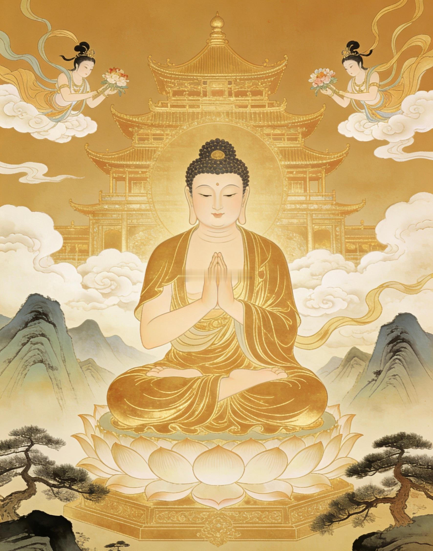 明天，好运来，从天而降。阿弥陀佛 