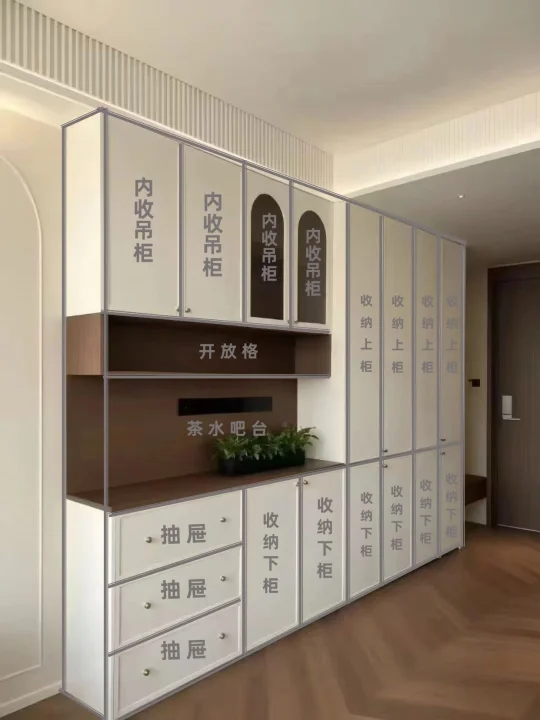 邻居追着要的餐边柜设计，复古风闭眼抄！