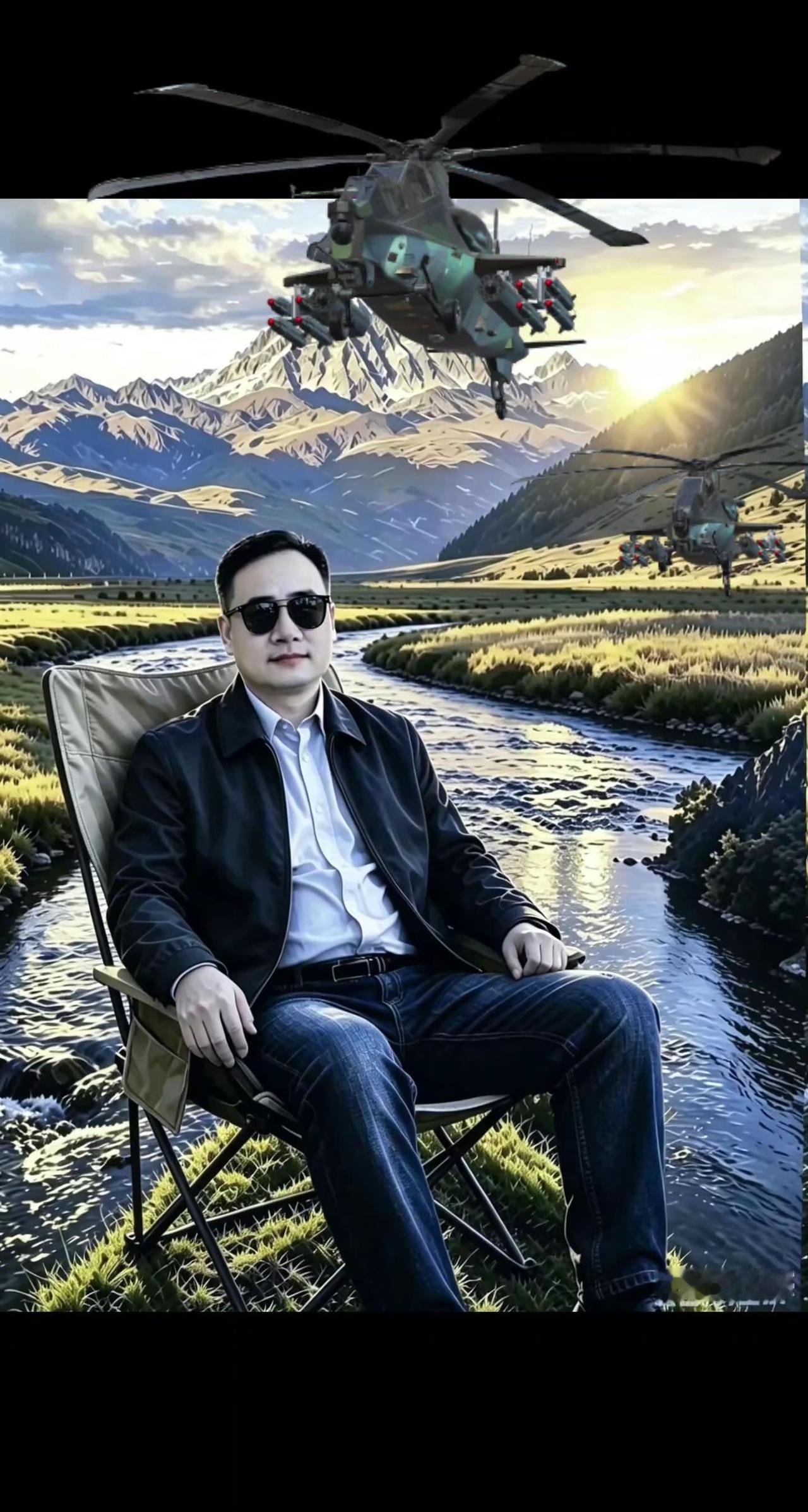 在山野之间坐享自由时光 在山野间感受自在的我 把脑子清空只装山野的风 阅尽山野行
