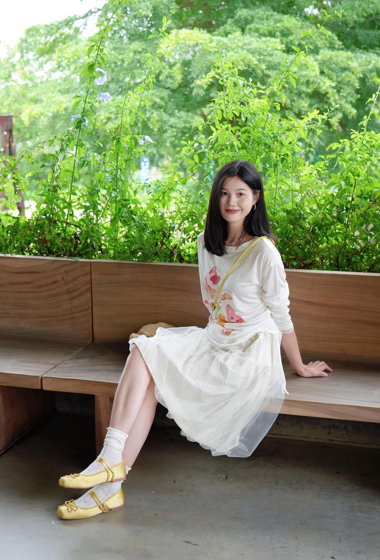当生命每分每秒都为你转动。少女感夏日ootd 生命力拍照 氛围感穿搭 夏天的味道
