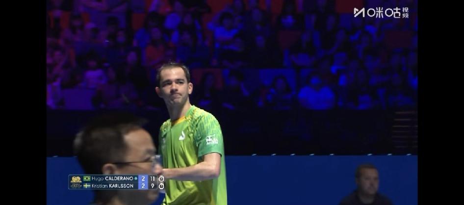 出线了，果子哥差点被爆冷
	
逆天果
本来以为上把解冻了
結果这把五局都是大比分