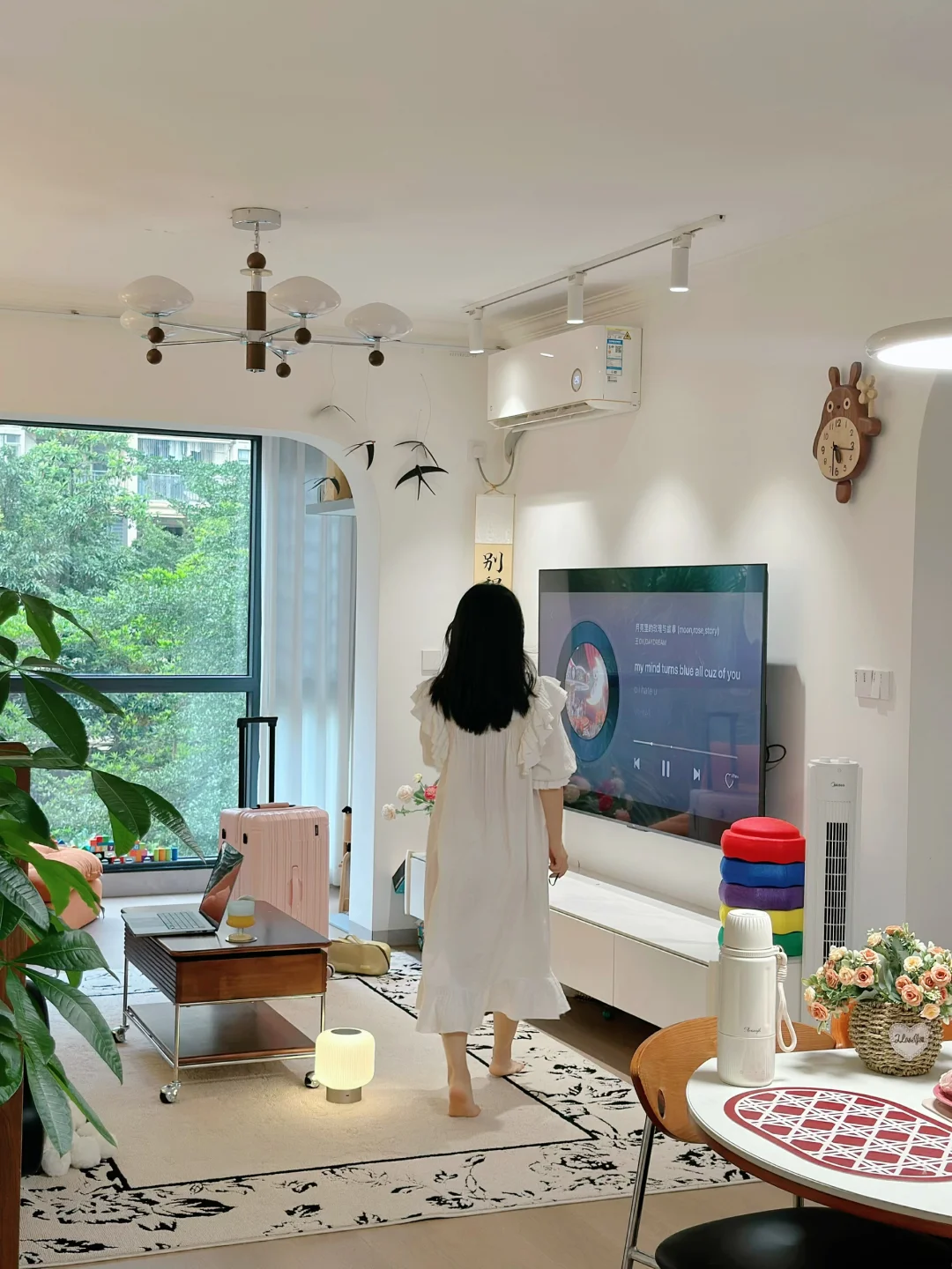 左滑⬅️分享我5w硬装65平米的家🏠（附清单