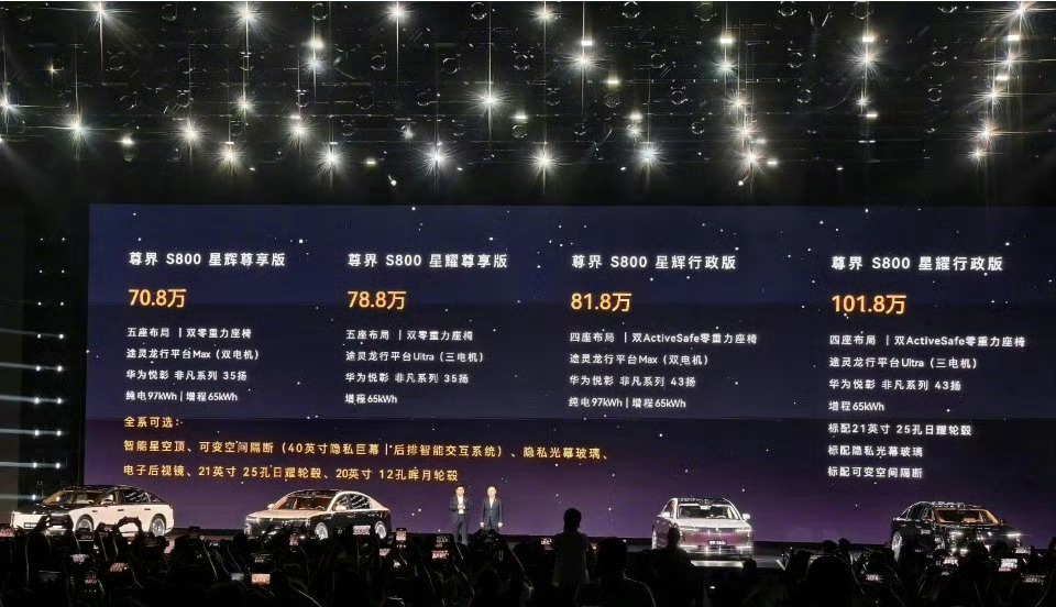 尊界S800价格S800价格，你觉得怎么样？ ​​​