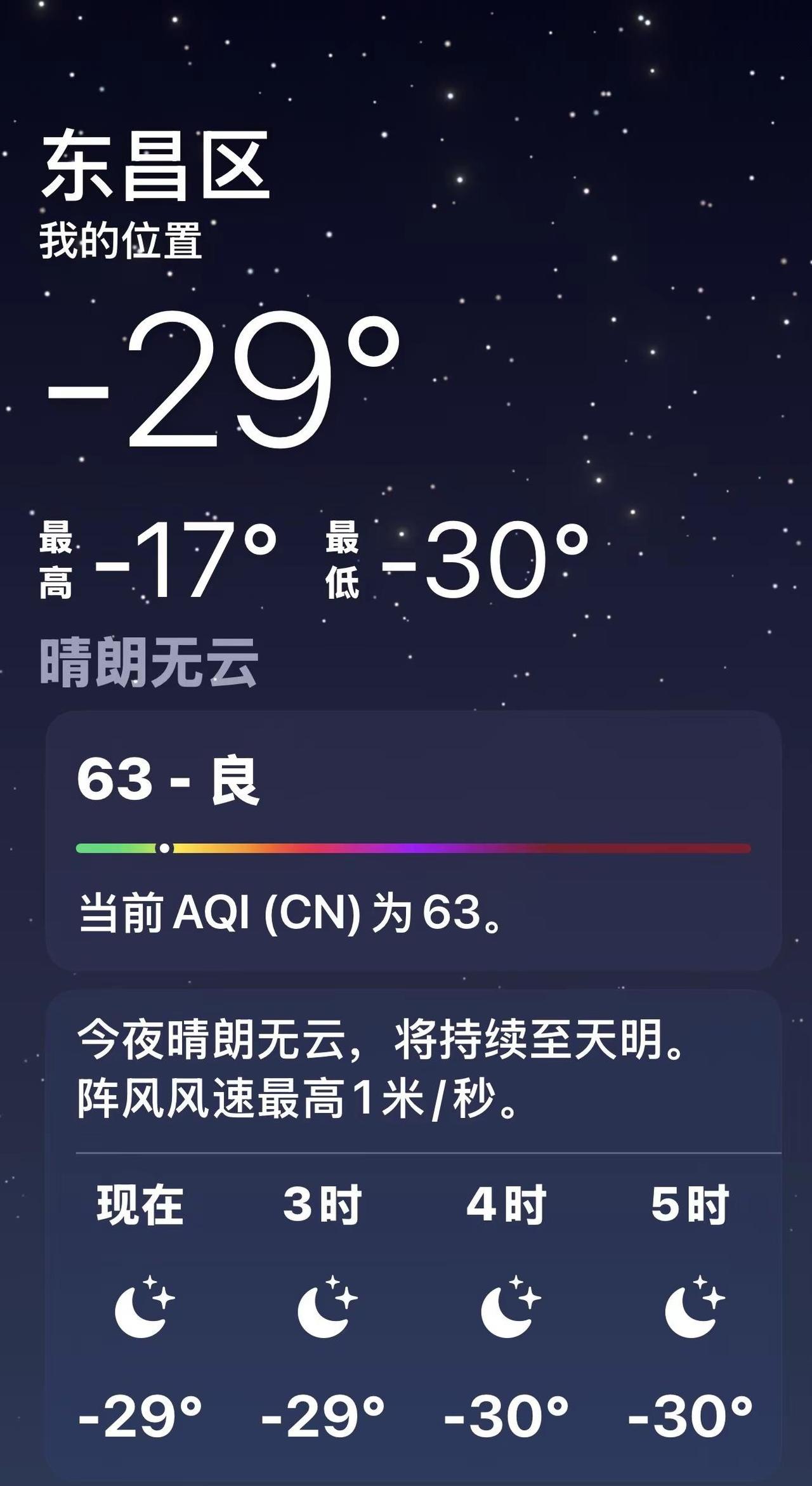 这冬天是嘎嘎冷。寒潮来袭 今天的天气