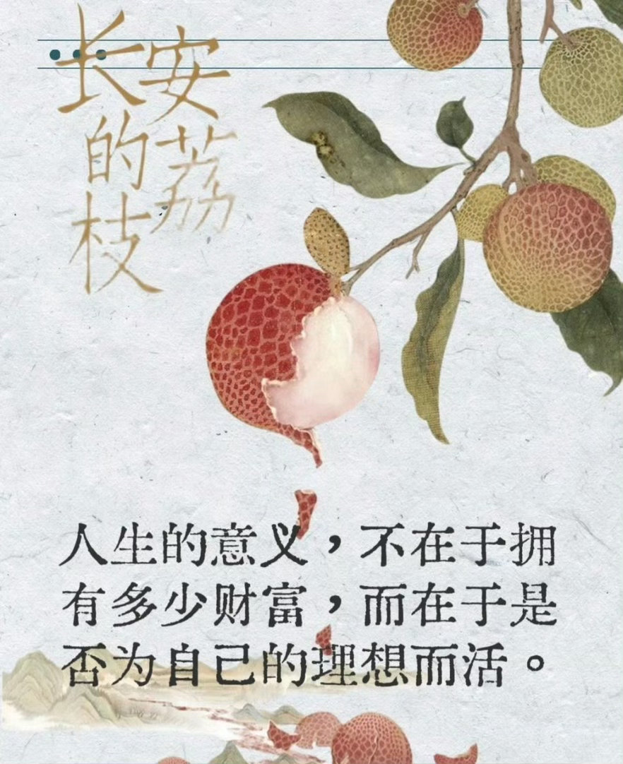 《长安的荔枝》平淡却封神的句子！ 