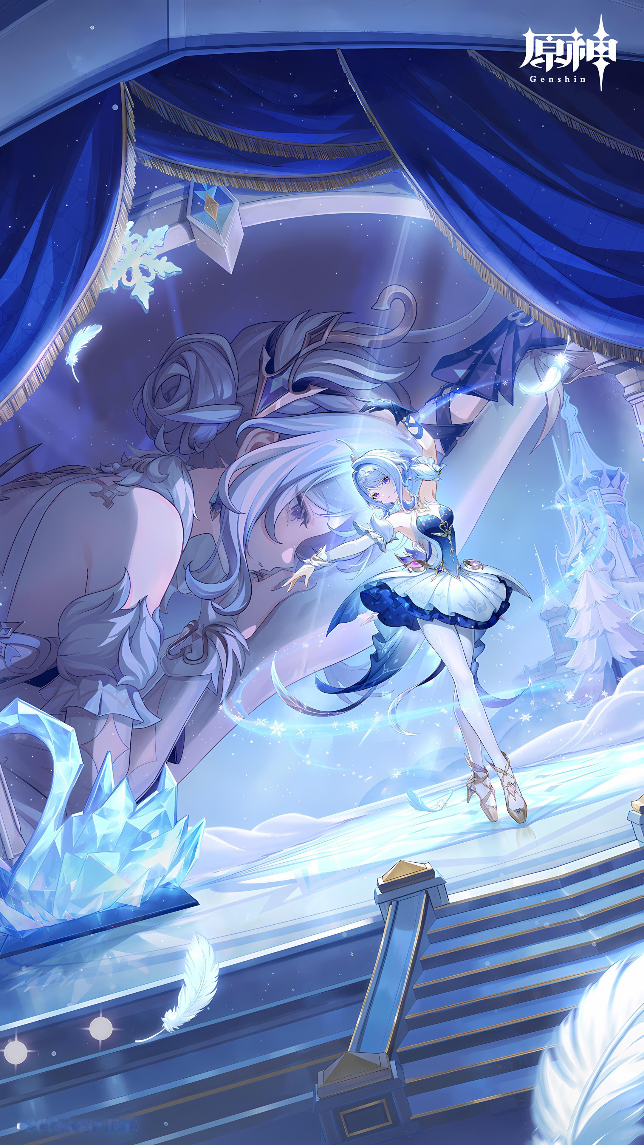 原神‖原神至冬二创 奥黛塔，你是优雅的天鹅🦢 ​​​