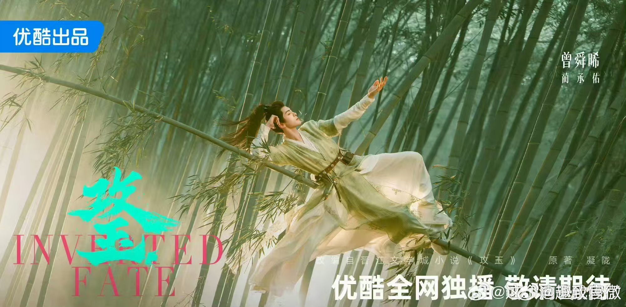曾舜晞攻玉眼前一亮的感觉曾舜晞青提柚子味的风吹竹叶拂衣摆，枕竹而卧的蔺承佑太绝！