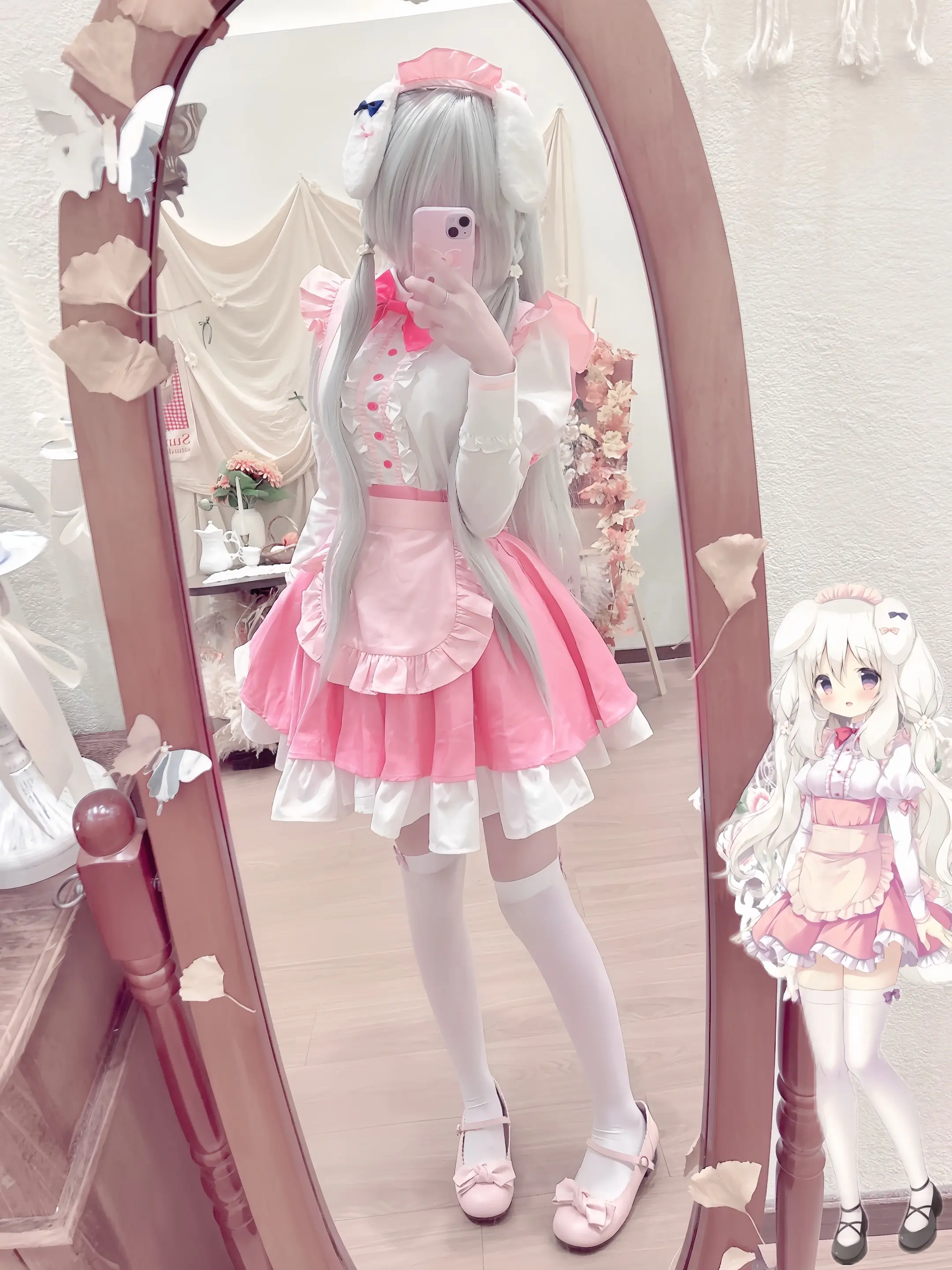 如果她是点心的话一定会很甜的吧。