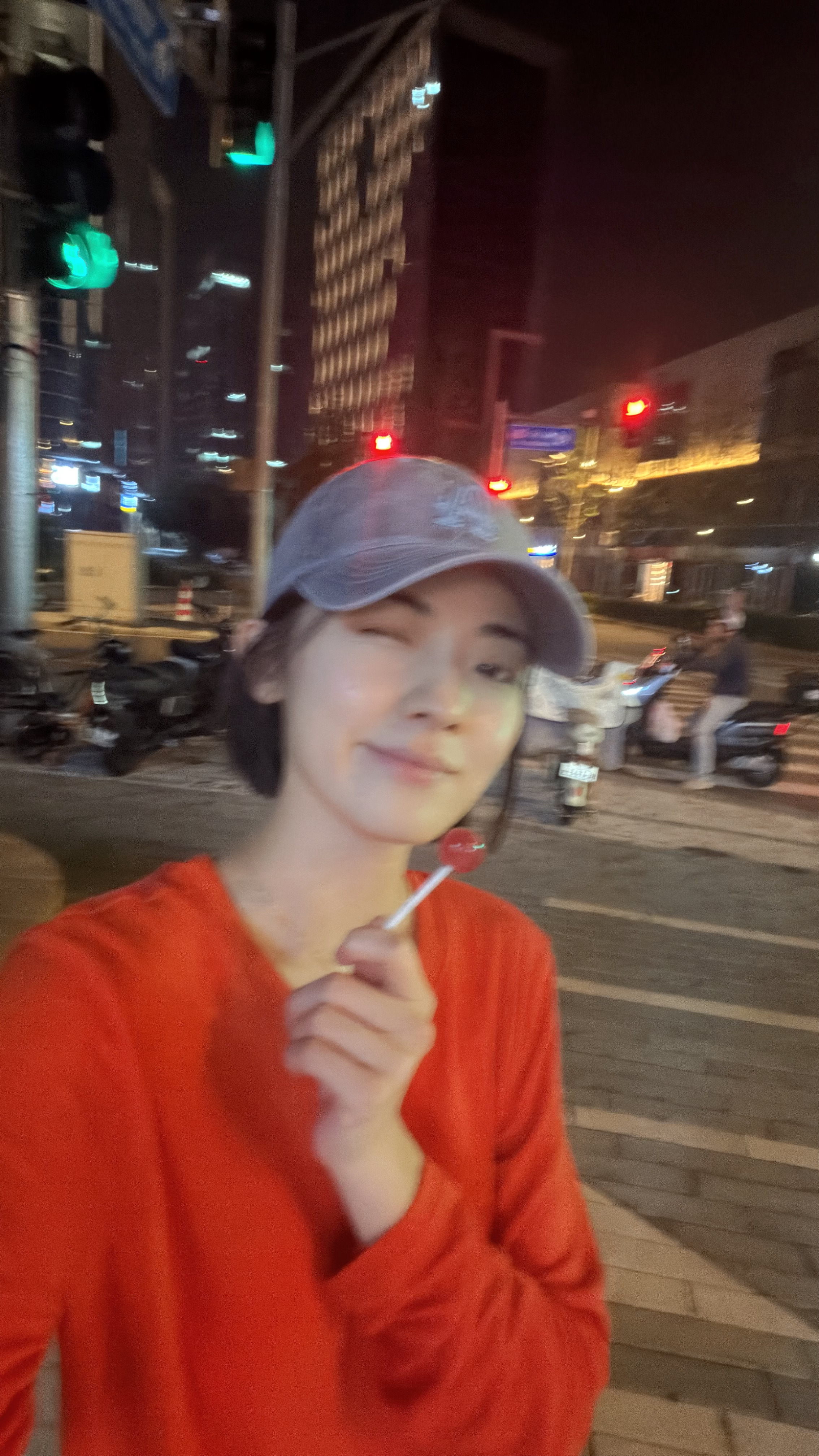 出来遛弯啦～晚上太舒服啦！ 